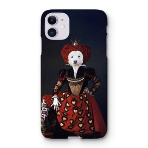 The Queen Of Hearts: Custom Pet Phone Case - Paw & Glory - Dog Portraits - Pet Portraits