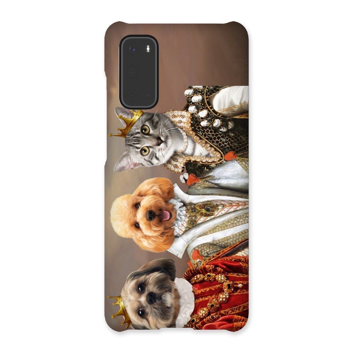 The Queens: Custom Pet Phone Case - Paw & Glory - Dog Portraits - Pet Portraits