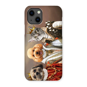 The Queens: Custom Pet Phone Case - Paw & Glory - Dog Portraits - Pet Portraits