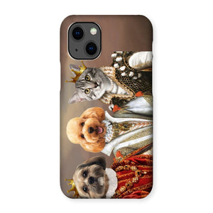 The Queens: Custom Pet Phone Case - Paw & Glory - Dog Portraits - Pet Portraits