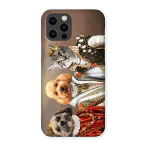 The Queens: Custom Pet Phone Case - Paw & Glory - Dog Portraits - Pet Portraits