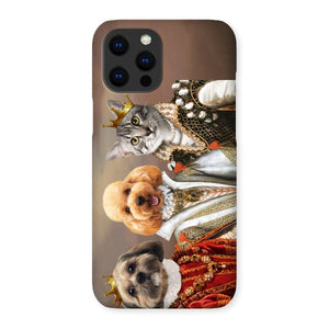 The Queens: Custom Pet Phone Case - Paw & Glory - Dog Portraits - Pet Portraits