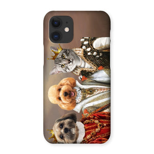 The Queens: Custom Pet Phone Case - Paw & Glory - Dog Portraits - Pet Portraits