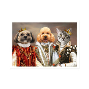 The Queens: Custom Pet Poster - Paw & Glory - Dog Portraits - Pet Portraits