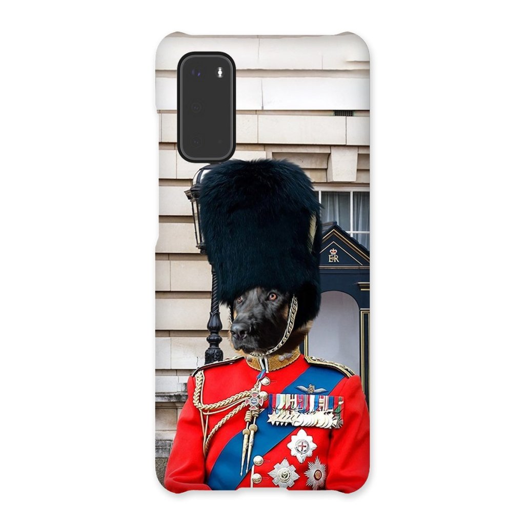 The Queens Guard: Custom Pet Phone Case - Paw & Glory - Dog Portraits - Pet Portraits