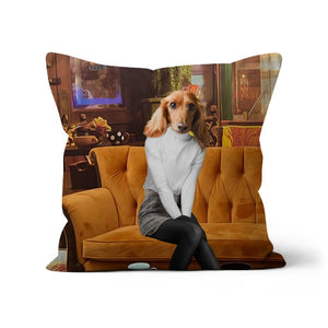 The Rachel (Friends Inspired): Custom Pet Pillow - Paw & Glory - Dog Portraits - Pet Portraits