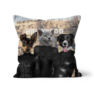 The Reality Sisters: Custom Pet Pillow - Paw & Glory - Dog Portraits - Pet Portraits