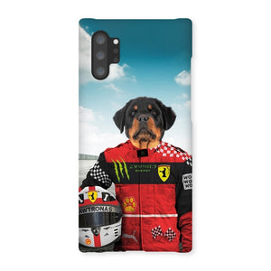 The Red Legendary Driver: Custom Pet Phone Case - Paw & Glory - Dog Portraits - Pet Portraits