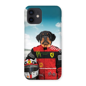 The Red Legendary Driver: Custom Pet Phone Case - Paw & Glory - Dog Portraits - Pet Portraits