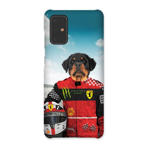 The Red Legendary Driver: Custom Pet Phone Case - Paw & Glory - Dog Portraits - Pet Portraits