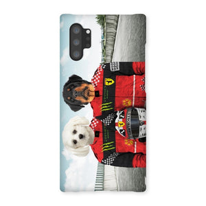 The Red Legendary Drivers: Custom Pet Phone Case - Paw & Glory - Dog Portraits - Pet Portraits