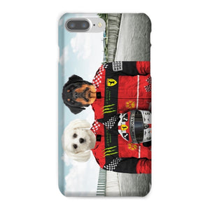 The Red Legendary Drivers: Custom Pet Phone Case - Paw & Glory - Dog Portraits - Pet Portraits