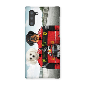 The Red Legendary Drivers: Custom Pet Phone Case - Paw & Glory - Dog Portraits - Pet Portraits