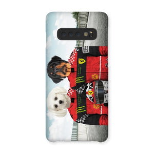 The Red Legendary Drivers: Custom Pet Phone Case - Paw & Glory - Dog Portraits - Pet Portraits