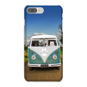 The Retro Bus: Custom Pet Phone Case - Paw & Glory - Dog Portraits - Pet Portraits