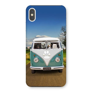 The Retro Bus: Custom Pet Phone Case - Paw & Glory - Dog Portraits - Pet Portraits