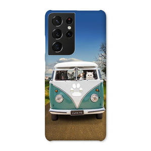 The Retro Bus: Custom Pet Phone Case - Paw & Glory - Dog Portraits - Pet Portraits