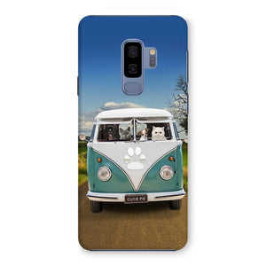 The Retro Bus: Custom Pet Phone Case - Paw & Glory - Dog Portraits - Pet Portraits