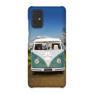 The Retro Bus: Custom Pet Phone Case - Paw & Glory - Dog Portraits - Pet Portraits