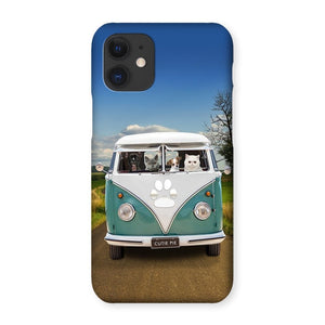 The Retro Bus: Custom Pet Phone Case - Paw & Glory - Dog Portraits - Pet Portraits