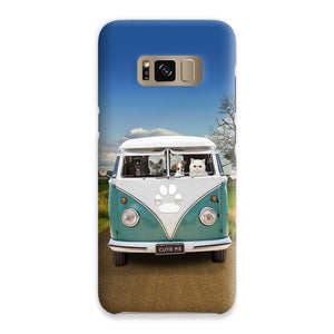 The Retro Bus: Custom Pet Phone Case - Paw & Glory - Dog Portraits - Pet Portraits