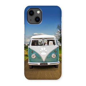 The Retro Bus: Custom Pet Phone Case - Paw & Glory - Dog Portraits - Pet Portraits