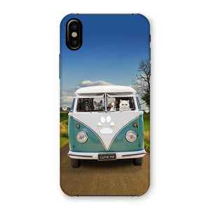 The Retro Bus: Custom Pet Phone Case - Paw & Glory - Dog Portraits - Pet Portraits