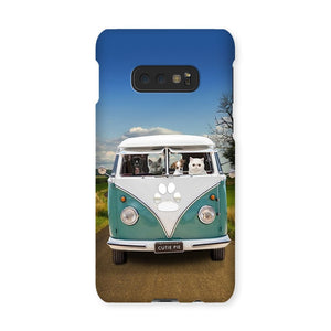 The Retro Bus: Custom Pet Phone Case - Paw & Glory - Dog Portraits - Pet Portraits