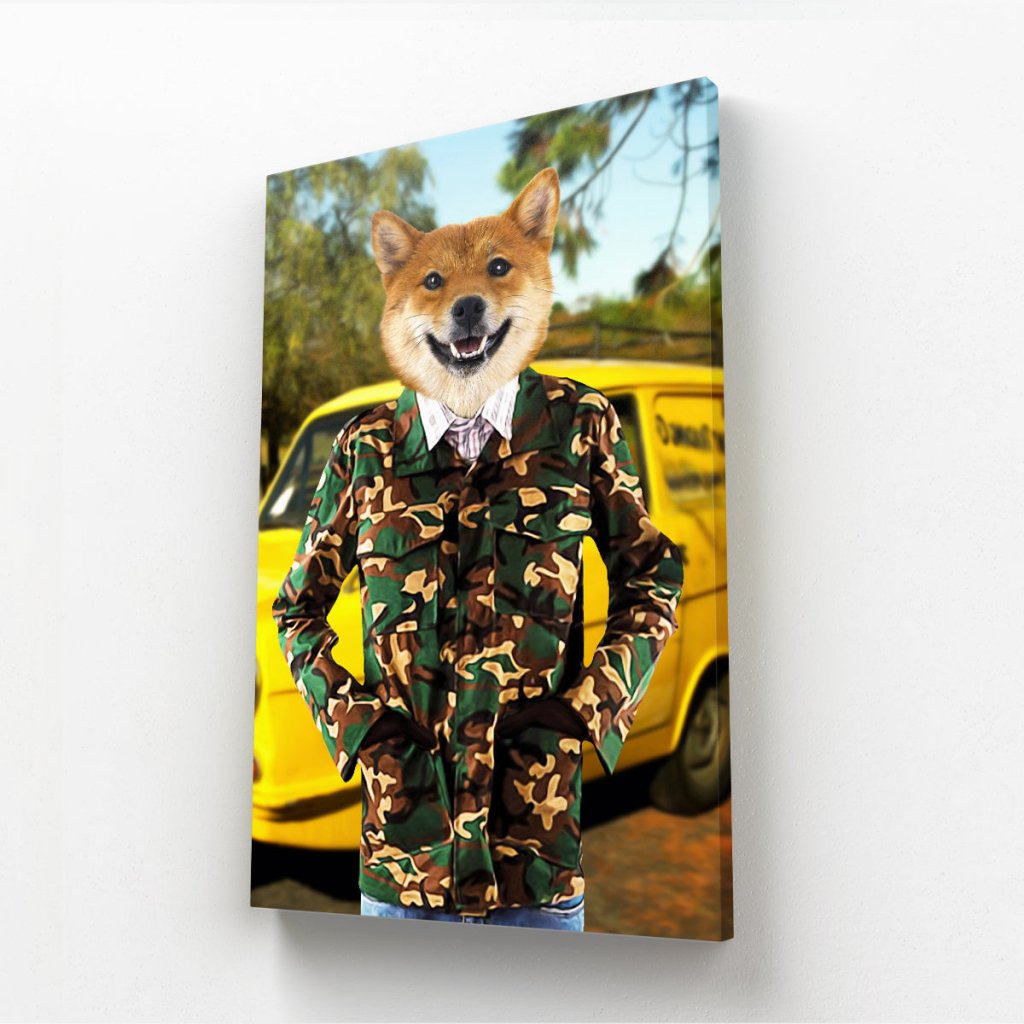 The Rodney (Only Fools & Horses Inspired): Custom Pet Canvas - Paw & Glory - Dog Portraits - Pet Portraits