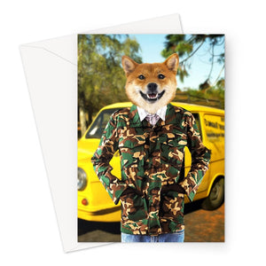 The Rodney (Only Fools & Horses Inspired): Custom Pet Greeting Card - Paw & Glory - Dog Portraits - Pet Portraits