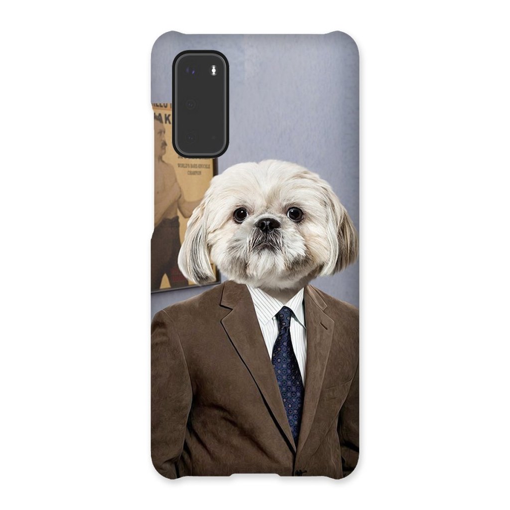 The Ron (Parks and Recreation Inspired): Custom Pet Phone Case - Paw & Glory - Dog Portraits - Pet Portraits