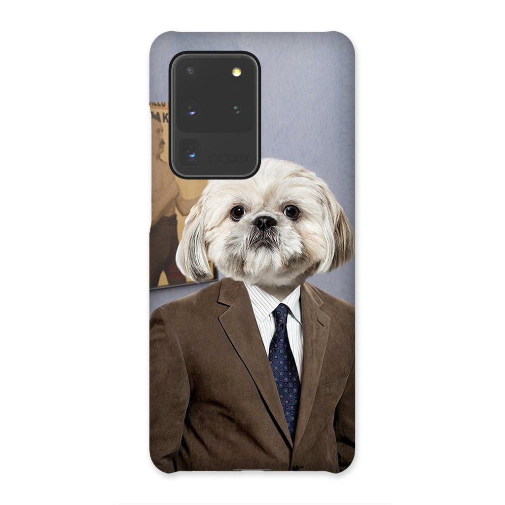 The Ron (Parks and Recreation Inspired): Custom Pet Phone Case - Paw & Glory - Dog Portraits - Pet Portraits