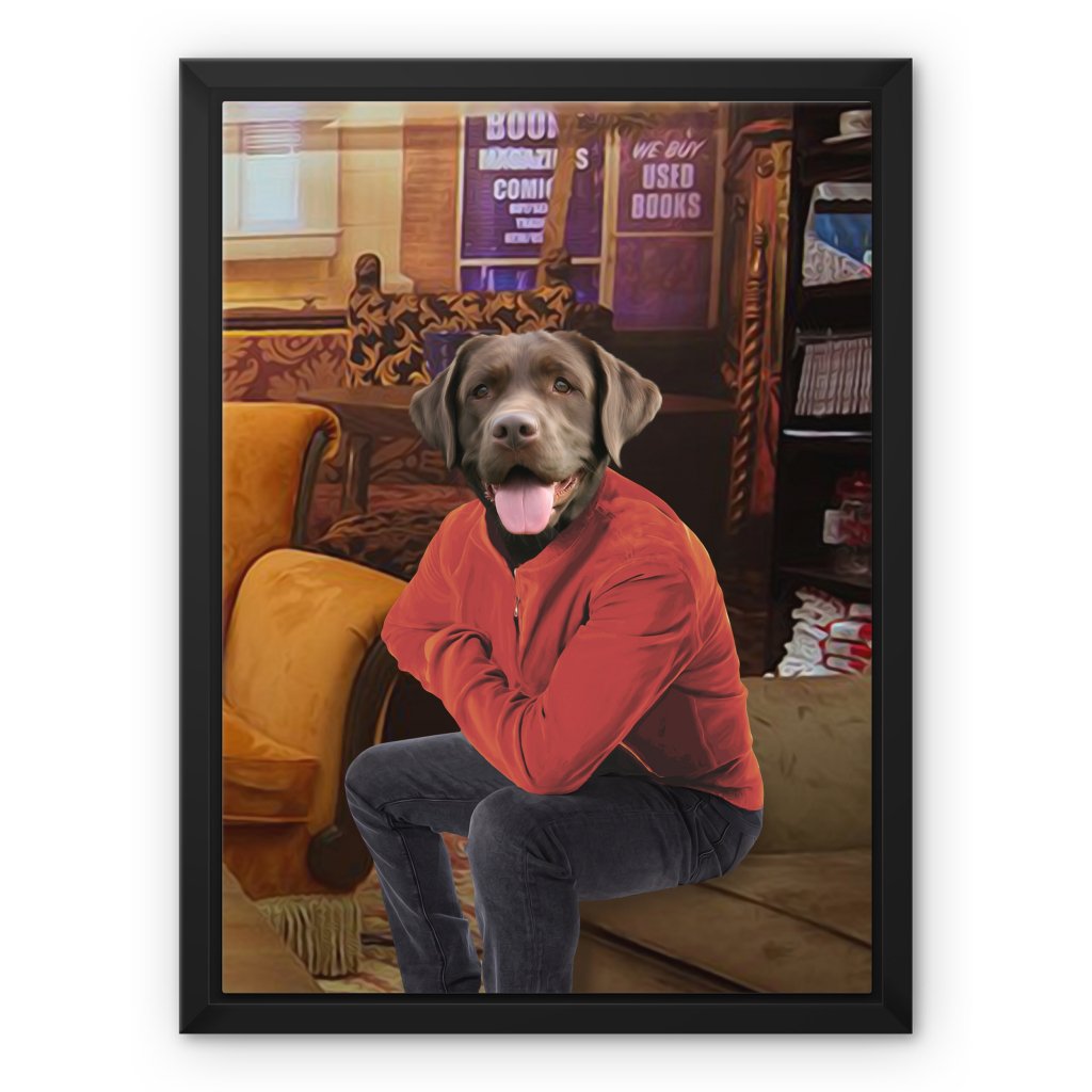 The Ross (Friends Inspired): Custom Pet Canvas - Paw & Glory - Dog Portraits - Pet Portraits