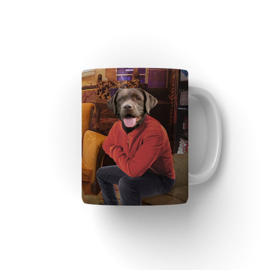 The Ross (Friends Inspired): Custom Pet Coffee Mug - Paw & Glory - Dog Portraits - Pet Portraits