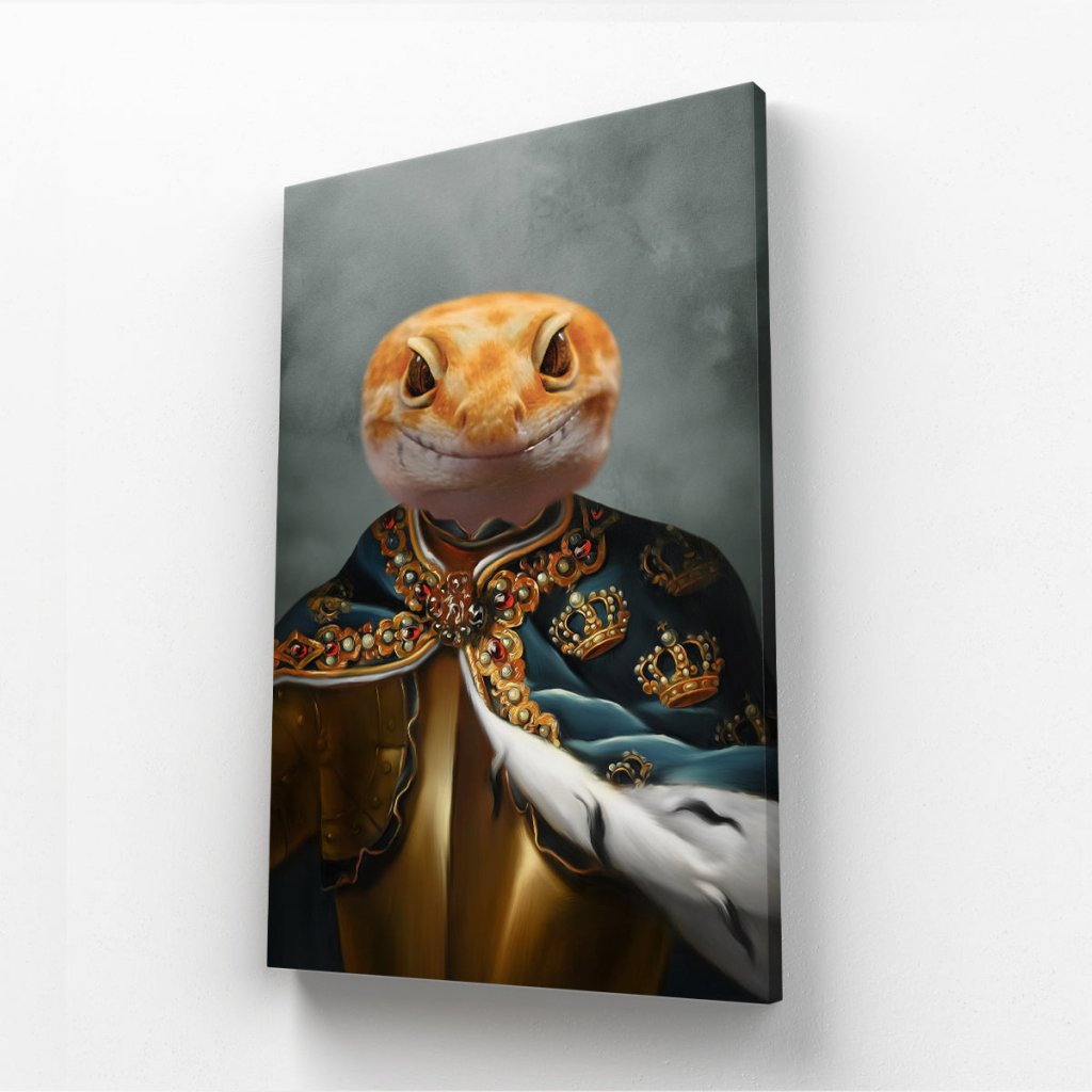 The Royal Knight: Animal Art Canvas - Paw & Glory - Dog Portraits - Pet Portraits