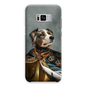 The Royal Knight: Custom Pet Phone Case - Paw & Glory - Dog Portraits - Pet Portraits