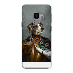 The Royal Knight: Custom Pet Phone Case - Paw & Glory - Dog Portraits - Pet Portraits