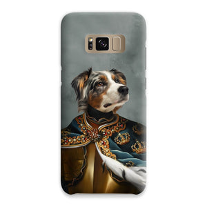 The Royal Knight: Custom Pet Phone Case - Paw & Glory - Dog Portraits - Pet Portraits