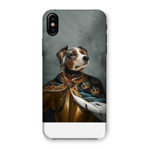 The Royal Knight: Custom Pet Phone Case - Paw & Glory - Dog Portraits - Pet Portraits