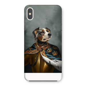 The Royal Knight: Custom Pet Phone Case - Paw & Glory - Dog Portraits - Pet Portraits