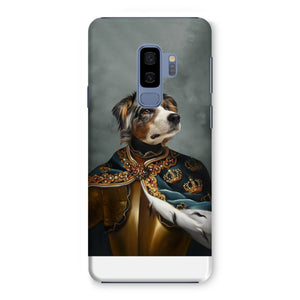 The Royal Knight: Custom Pet Phone Case - Paw & Glory - Dog Portraits - Pet Portraits