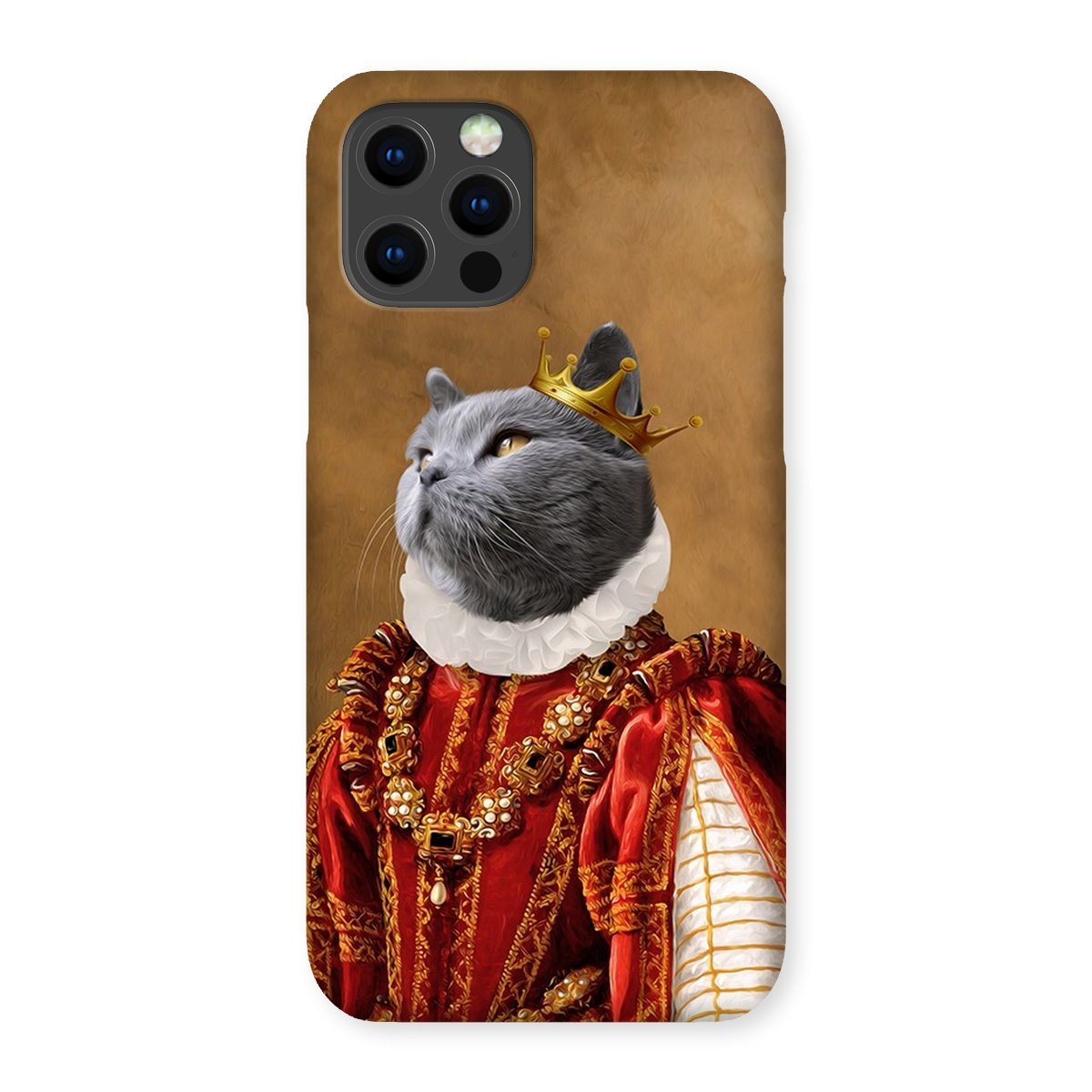 The Ruby Queen: Custom Pet Phone Case - Paw & Glory - Dog Portraits - Pet Portraits