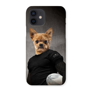 The Rugby Player: Custom Pet Phone Case - Paw & Glory - Dog Portraits - Pet Portraits