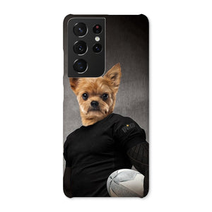 The Rugby Player: Custom Pet Phone Case - Paw & Glory - Dog Portraits - Pet Portraits