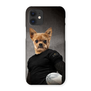 The Rugby Player: Custom Pet Phone Case - Paw & Glory - Dog Portraits - Pet Portraits