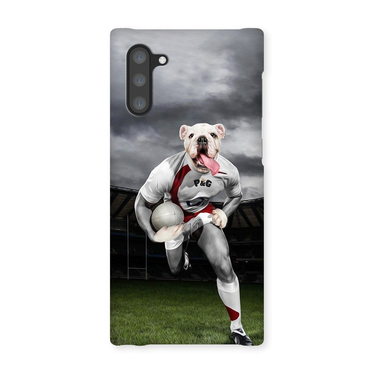 The Rugby Winger: Custom Pet Phone Case - Paw & Glory - Dog Portraits - Pet Portraits