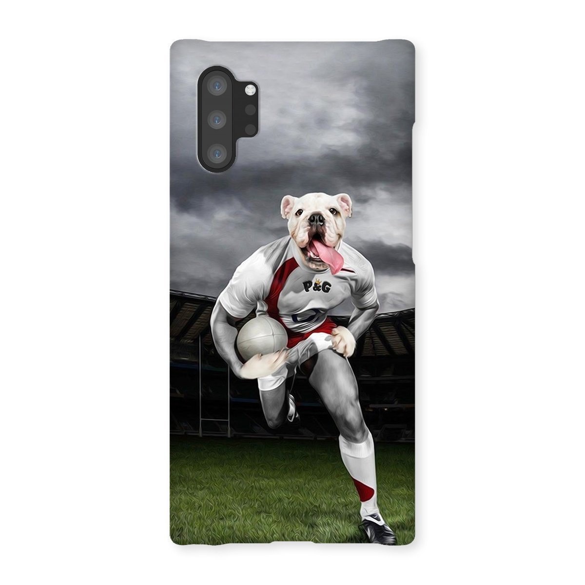 The Rugby Winger: Custom Pet Phone Case - Paw & Glory - Dog Portraits - Pet Portraits