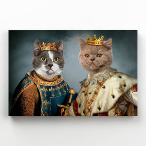 The Rulers: Animal Art Canvas - Paw & Glory - Dog Portraits - Pet Portraits