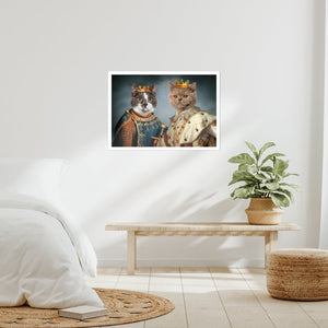 The Rulers: Animal Art Poster - Paw & Glory - Dog Portraits - Pet Portraits