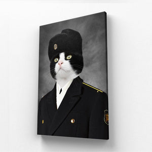 The Russian Cadet: Custom Pet Canvas - Paw & Glory - Dog Portraits - Pet Portraits